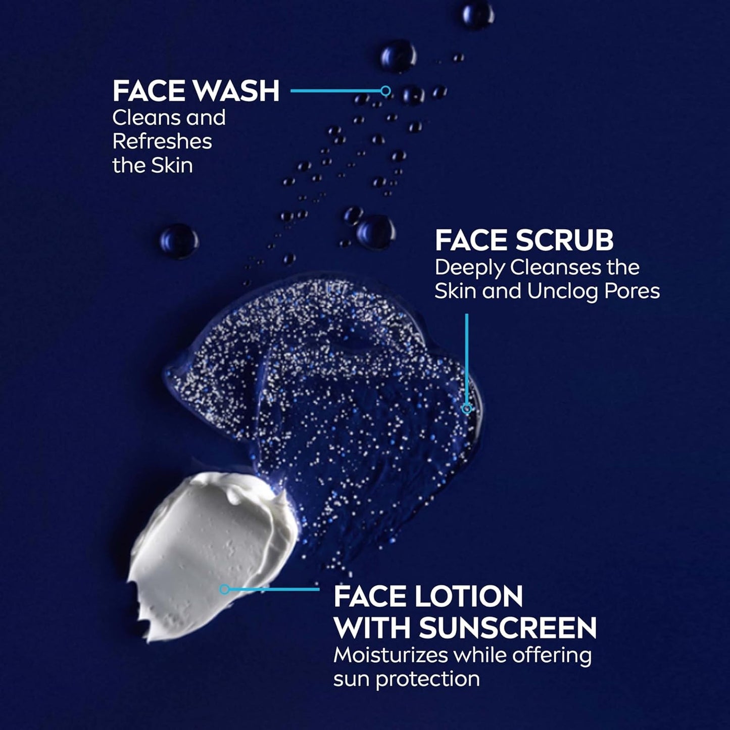 NIVEA MEN Maximum Hydration Face Wash, Face Wash with Provitamin B5 and Aloe Vera, Refreshes and Cleanses without Drying, 5 Fl Oz Tube